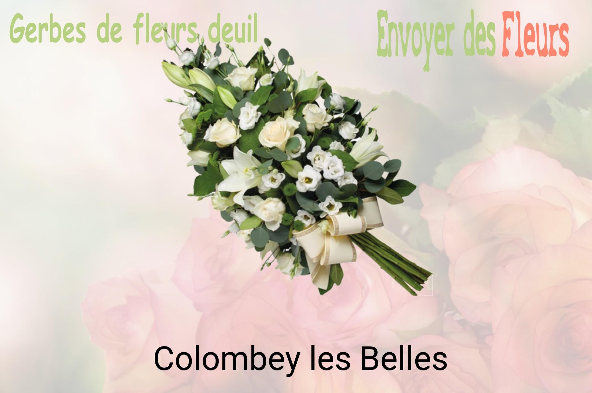 Gerbe de fleurs de deuil livrée à Colombey-les-Belles